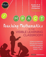 BOOK - TEACHING MATH IN VISIBLE LEARNING CLSRM GR K-2