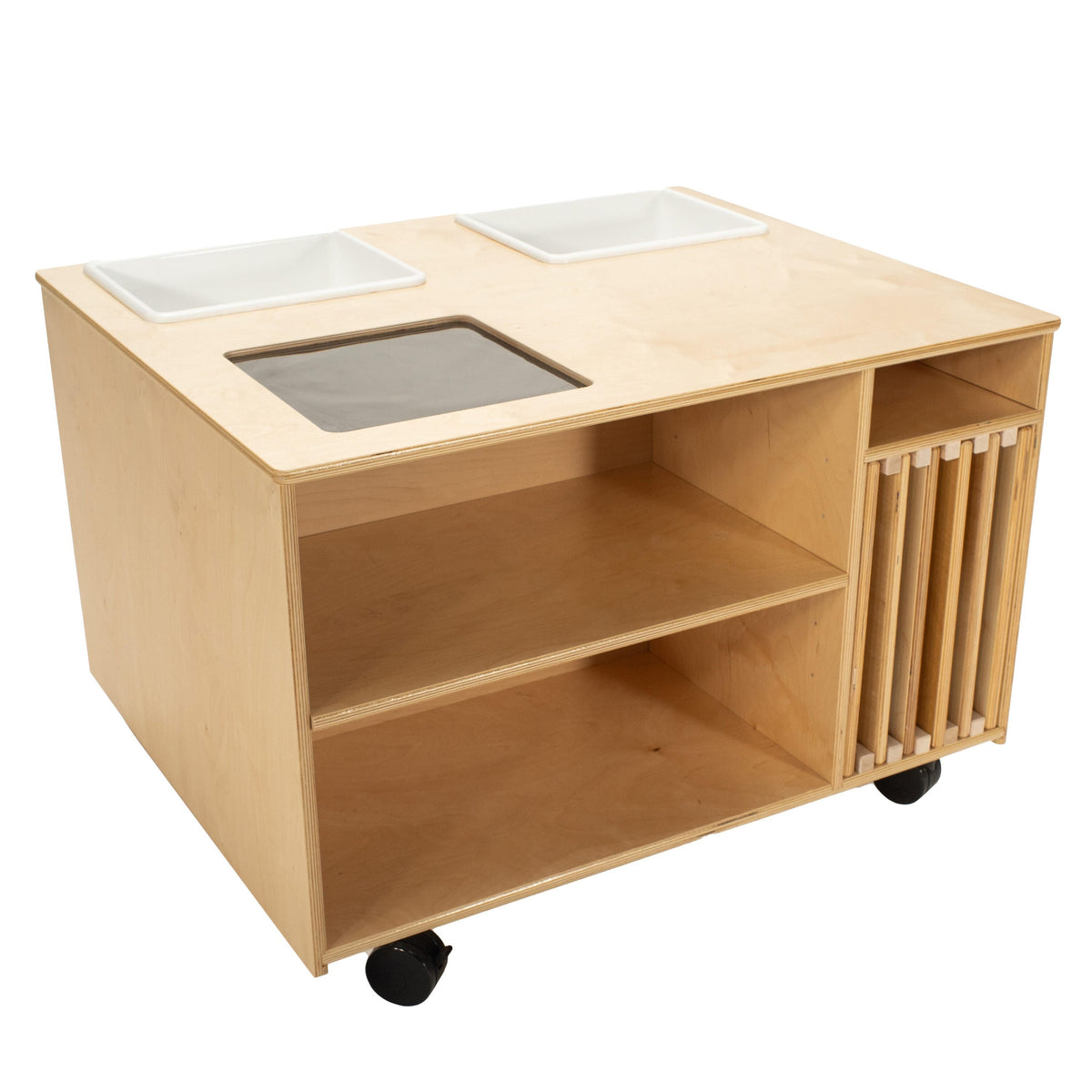 KIT MOBILE SENSORY SCIENCE CENTER WITH SIX TACTILE FRAMES