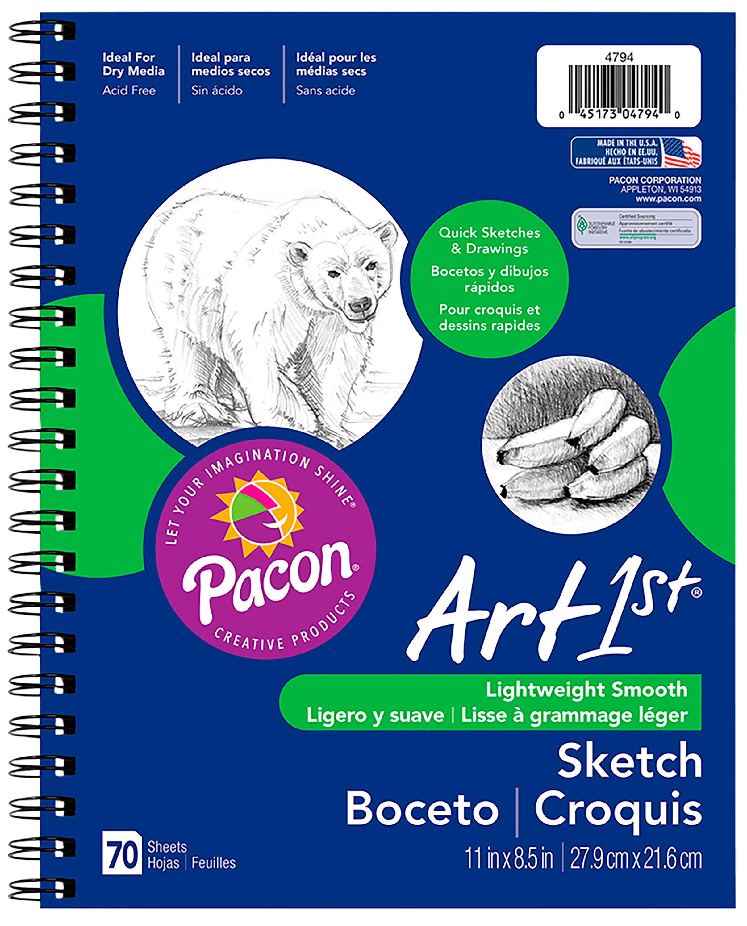 PAPER SKETCH DIARY ART1ST 8.5X11 IN 70 SHTS