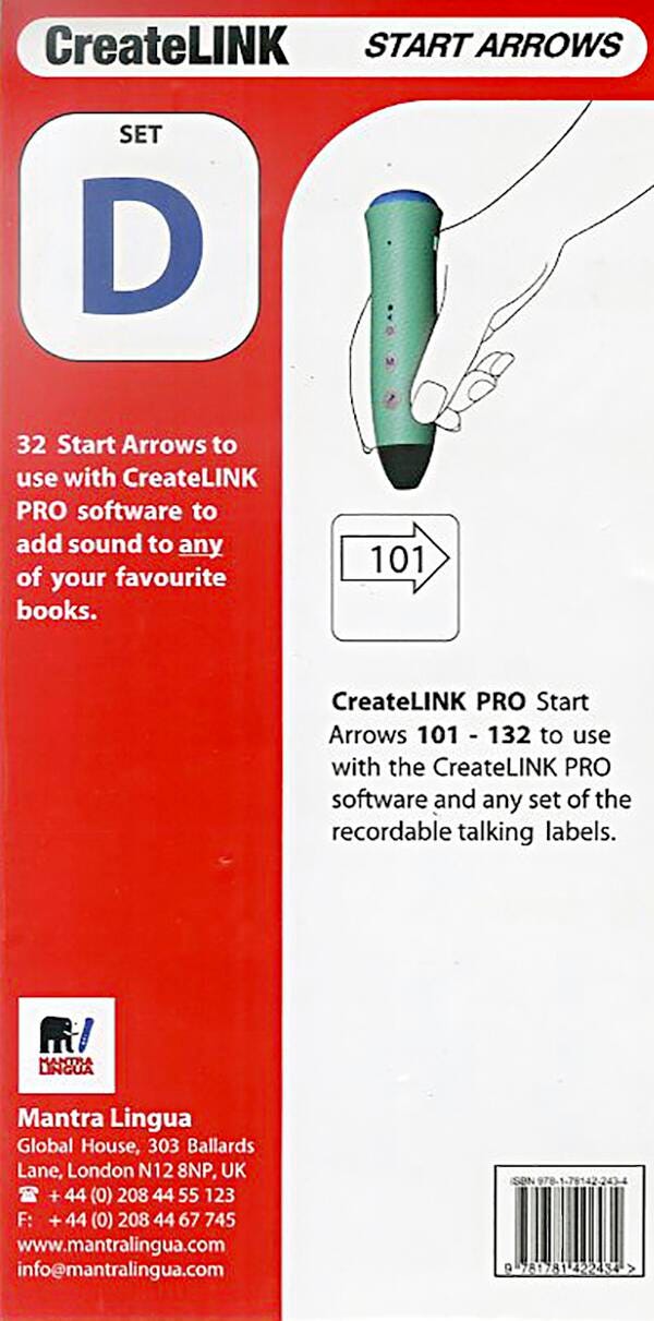 SOFTWARE - CREATELINK PRO START ARROWS SET D