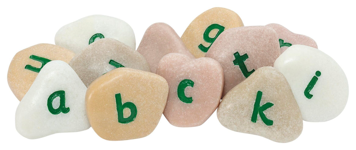 ALPHABET - LOWERCASE PEBBLES S/26