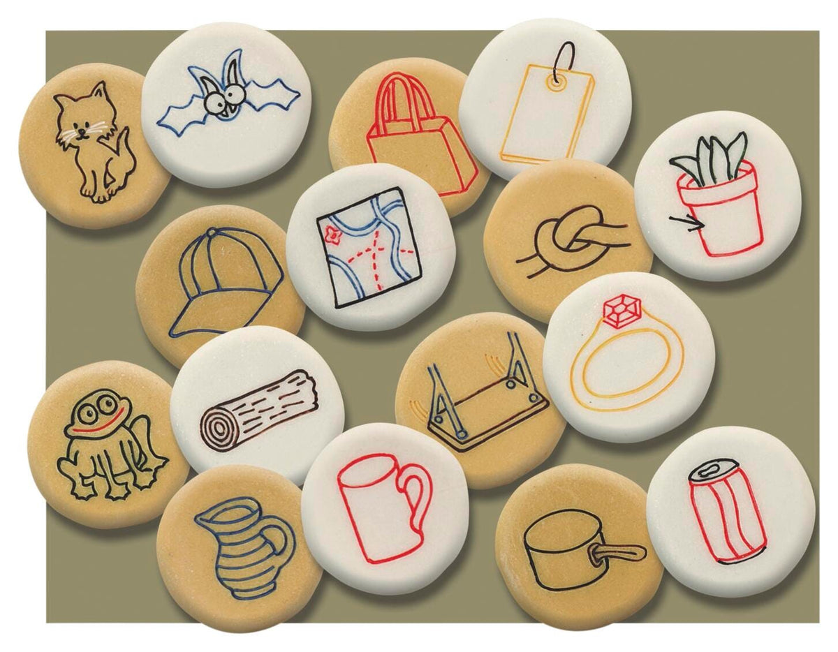 ALPHABET - RHYMING PEBBLES S/16