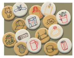 ALPHABET - RHYMING PEBBLES S/16