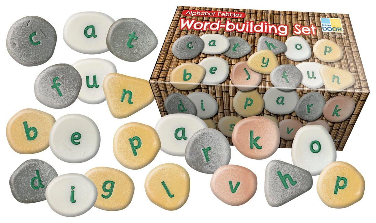 ALPHABET - WORD BUILDING PEBBLES S/50