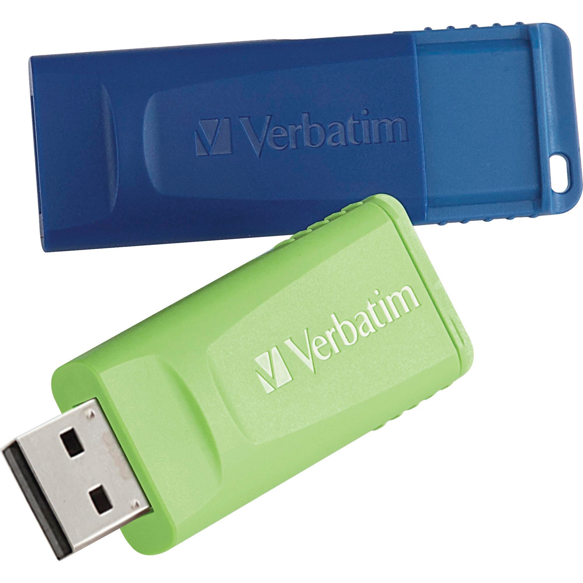 FLASH DRIVE USB 2.0 STORE N GO 16 GB PK OF 2 VERBATIM VER98713