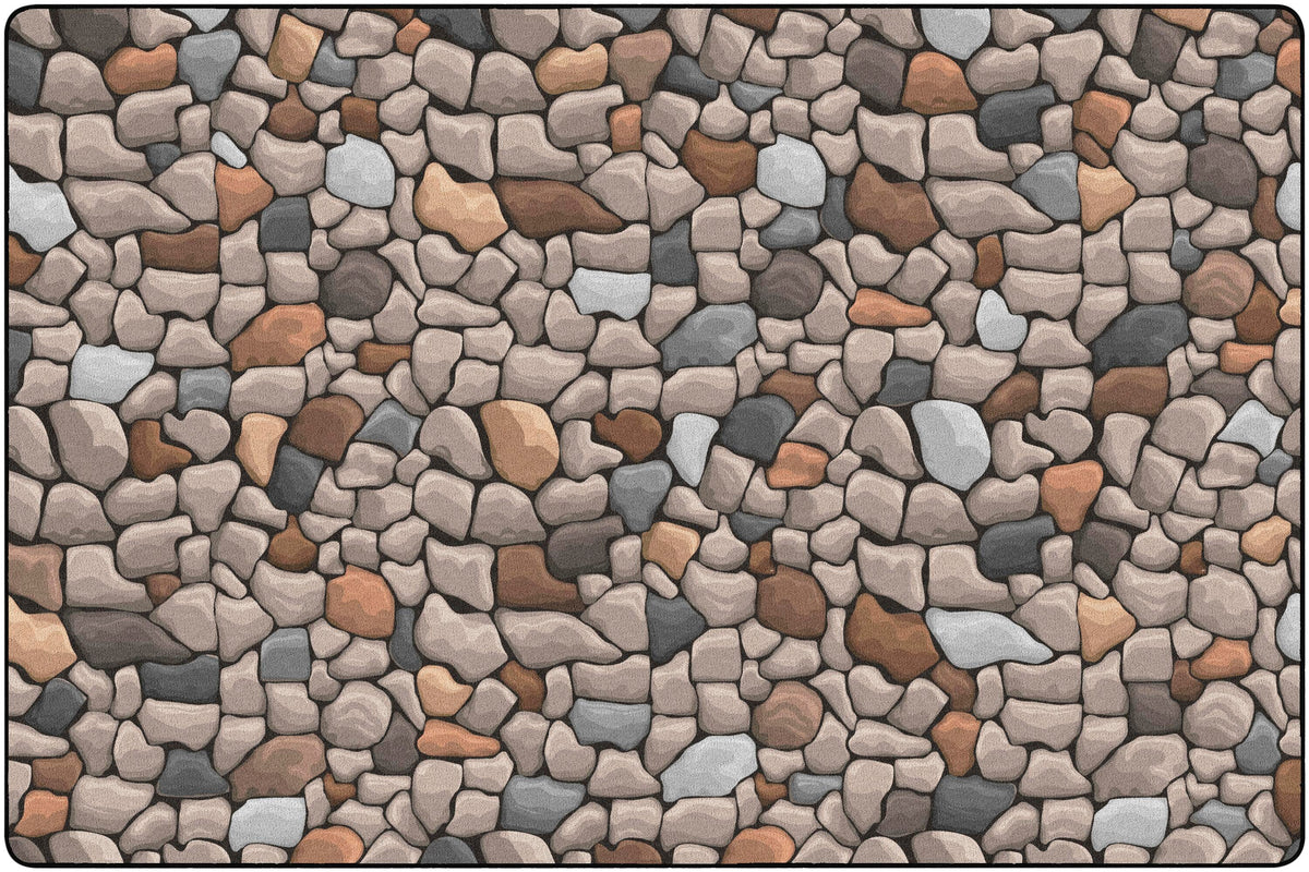 CHILDCRAFT - CARPETS - ROCK PICTURE PHOTOFUN - RECTANGLE - 4 FT X 6 FT - SPECIFY CARPET COLOR