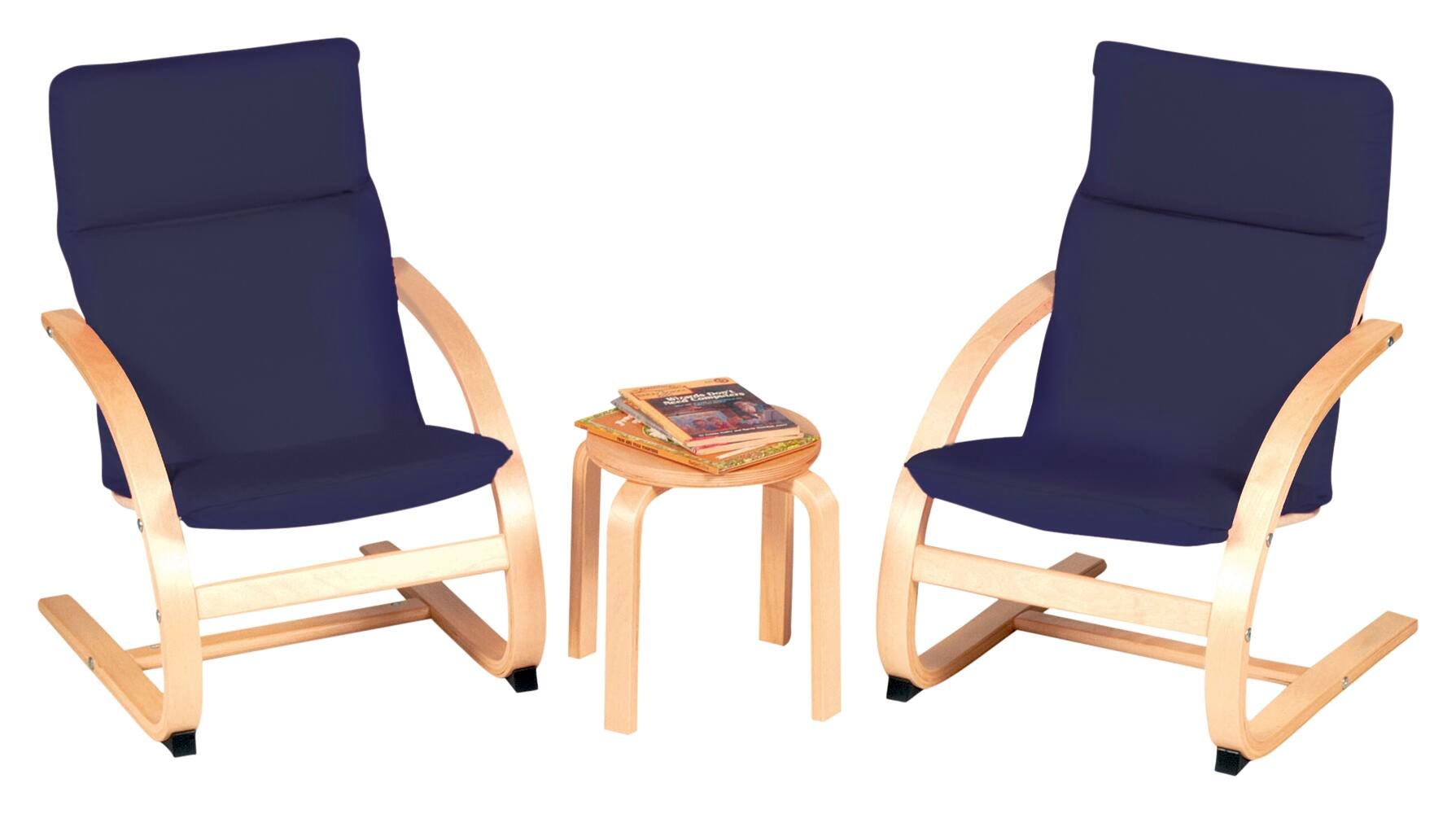 GUIDECRAFT KIDDIE ROCKER CHAIR SET - BLUE