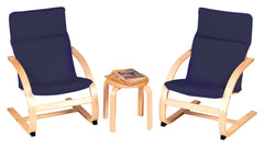 GUIDECRAFT KIDDIE ROCKER CHAIR SET - BLUE