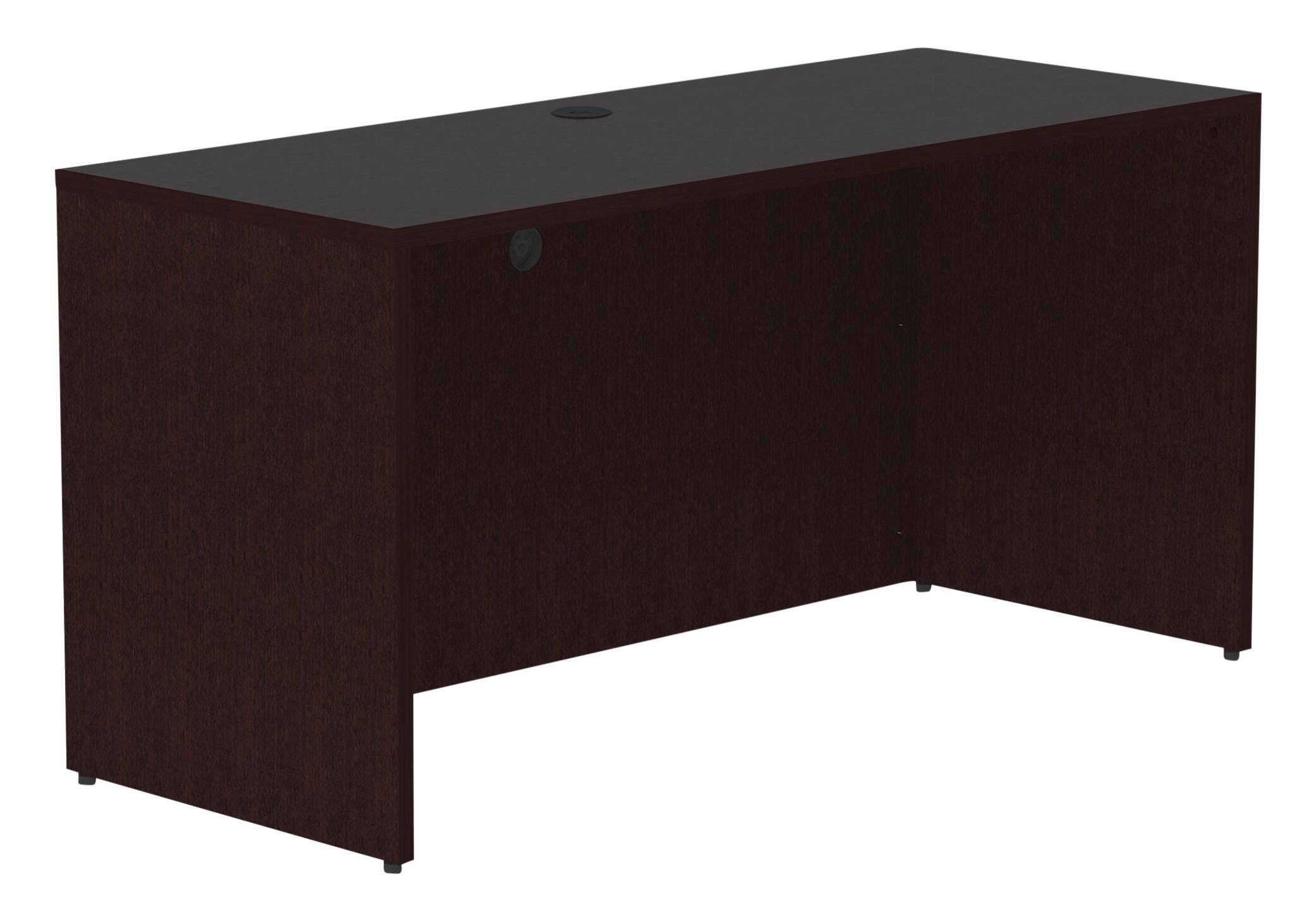 CLASSROOM SELECT - CREDENZA SHELL RECTANGULAR - ESPRESSO