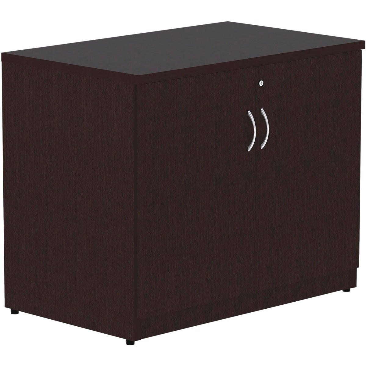STORAGE CABINETS - CLASSROOM SELECT - 2-DOOR STORAGE CABINET - 36 W X 22-1/2 D X 29-1/2 H IN - ESPRESSO COLOR