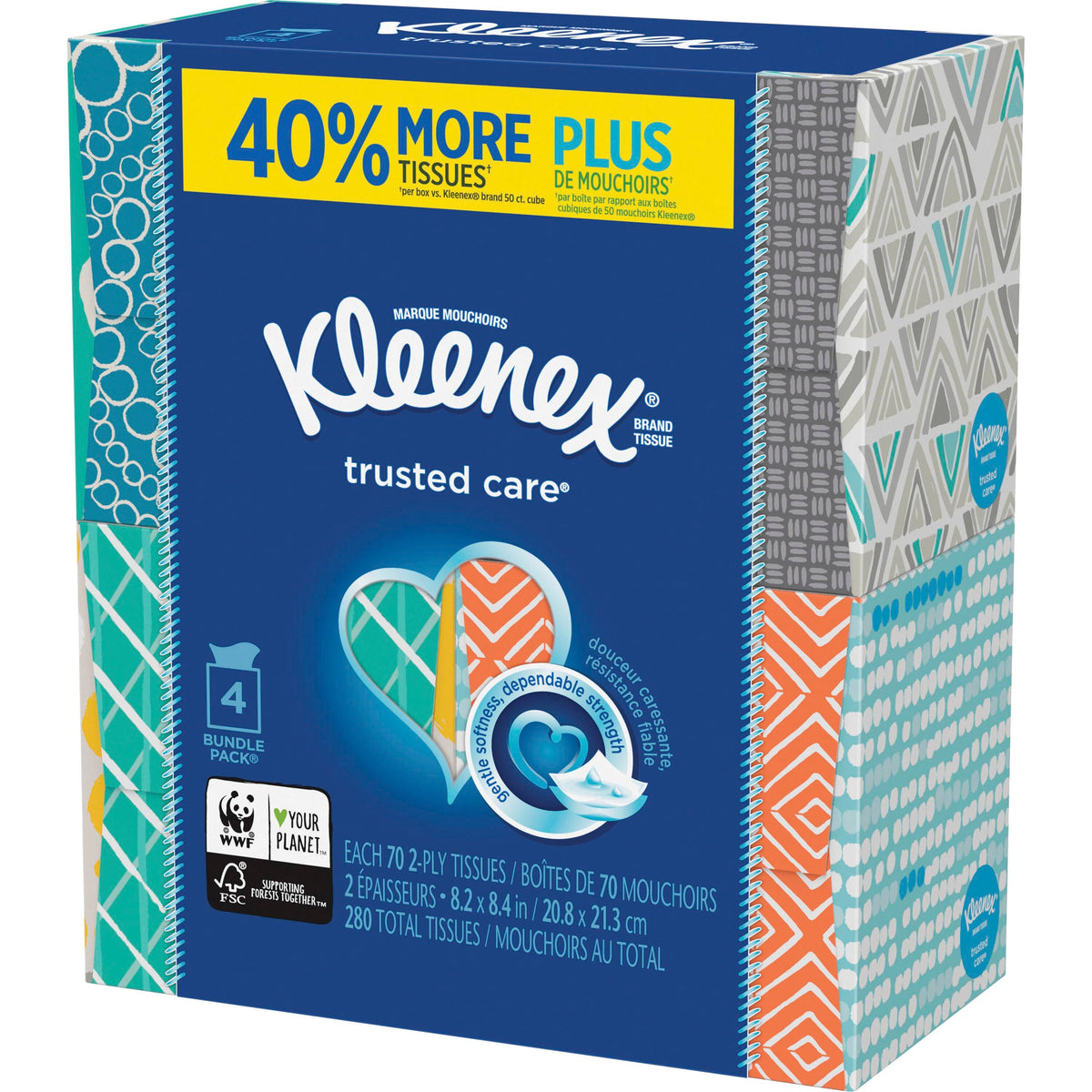 TISSUE CRE TRSTD 70 4/PK KCC50184