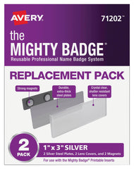 BADGE REPLCMNT SLV 2PK AVE71202