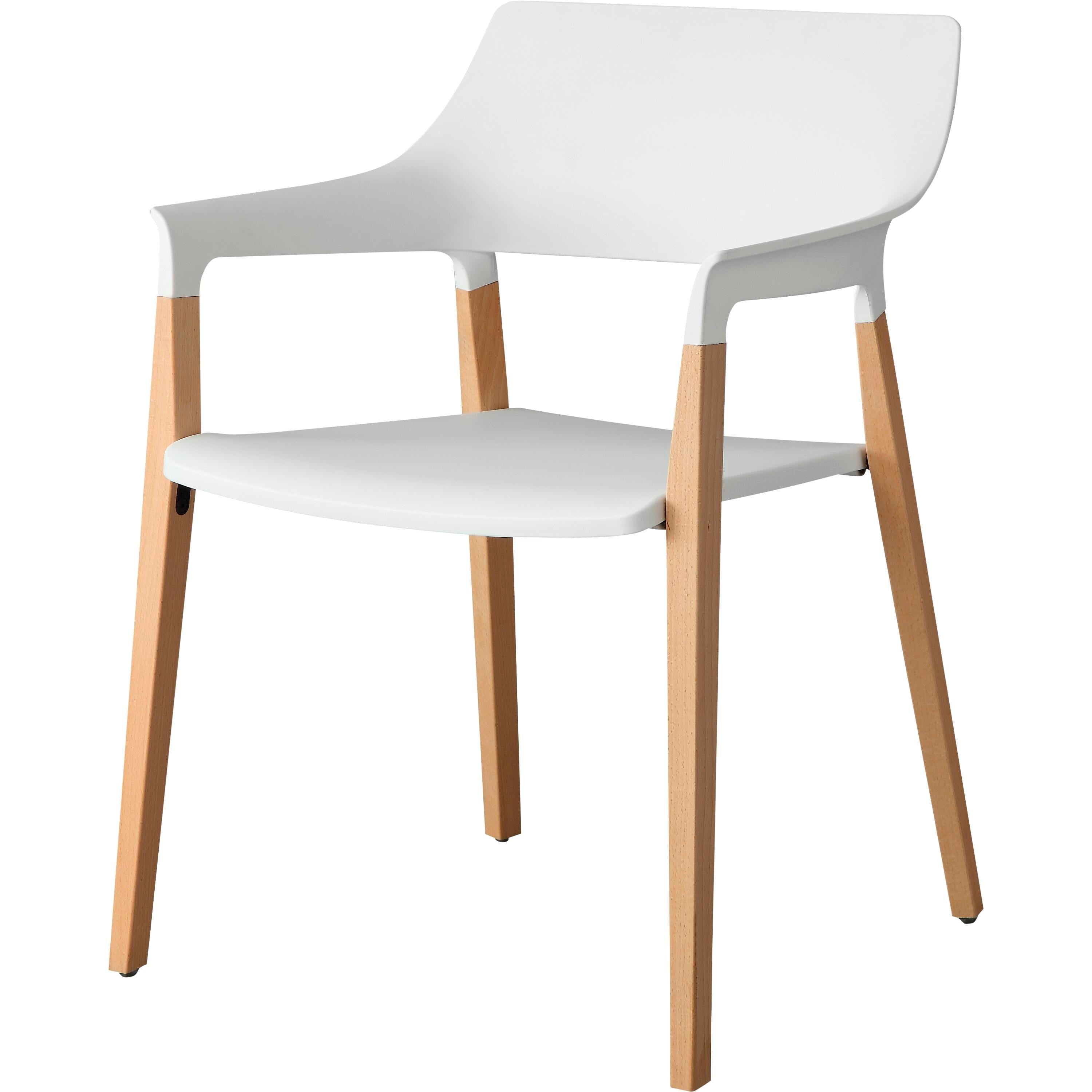 CHAIR - STACK - PLASTIC - WHI 42960