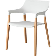 CHAIR - STACK - PLASTIC - WHI 42960