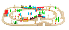 MAGNETIC WOOD TRAIN SET