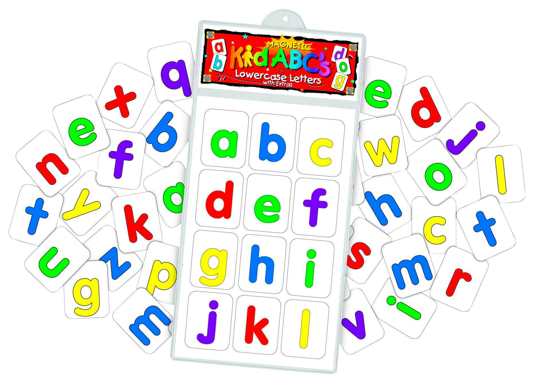 MAGNETS - LEARNING LETTERS LOWER CASE /38