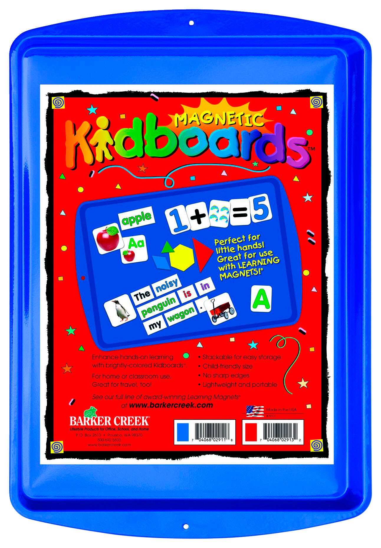 MAGNETS - KID BOARDS BLUE PK/1