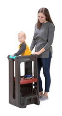 SIMPLAY3 TODDLER TOWER ADJUSTABLE STOOL - ESPRESSO