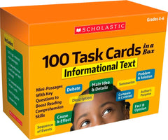 CARDS - 100 TASK CARDS INFORMATION TEXT