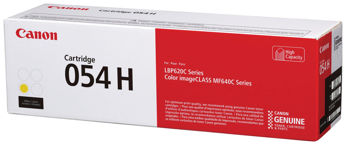 CARTRIDGE INK TONER CANON CNMCRTDG054HY YELLOW