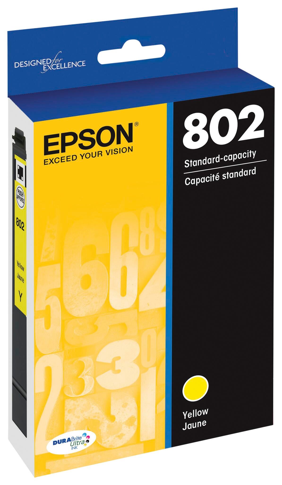 INK TONER CARTRIDGE EPSON DURABRITE EPST802420S YELLOW