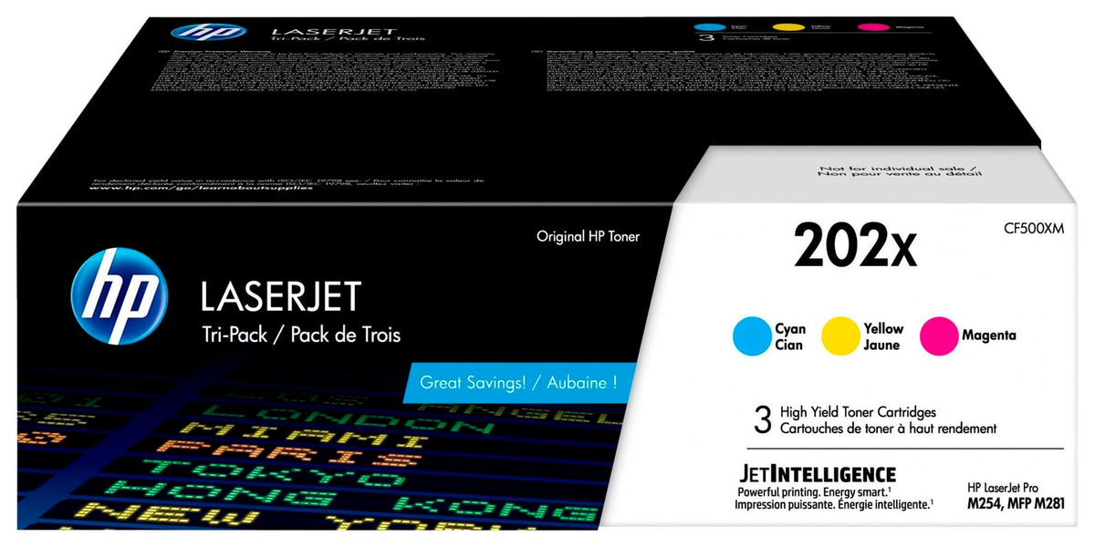 CARTRIDGE INK TONER HP HEWCF500XM TRI-COLOR