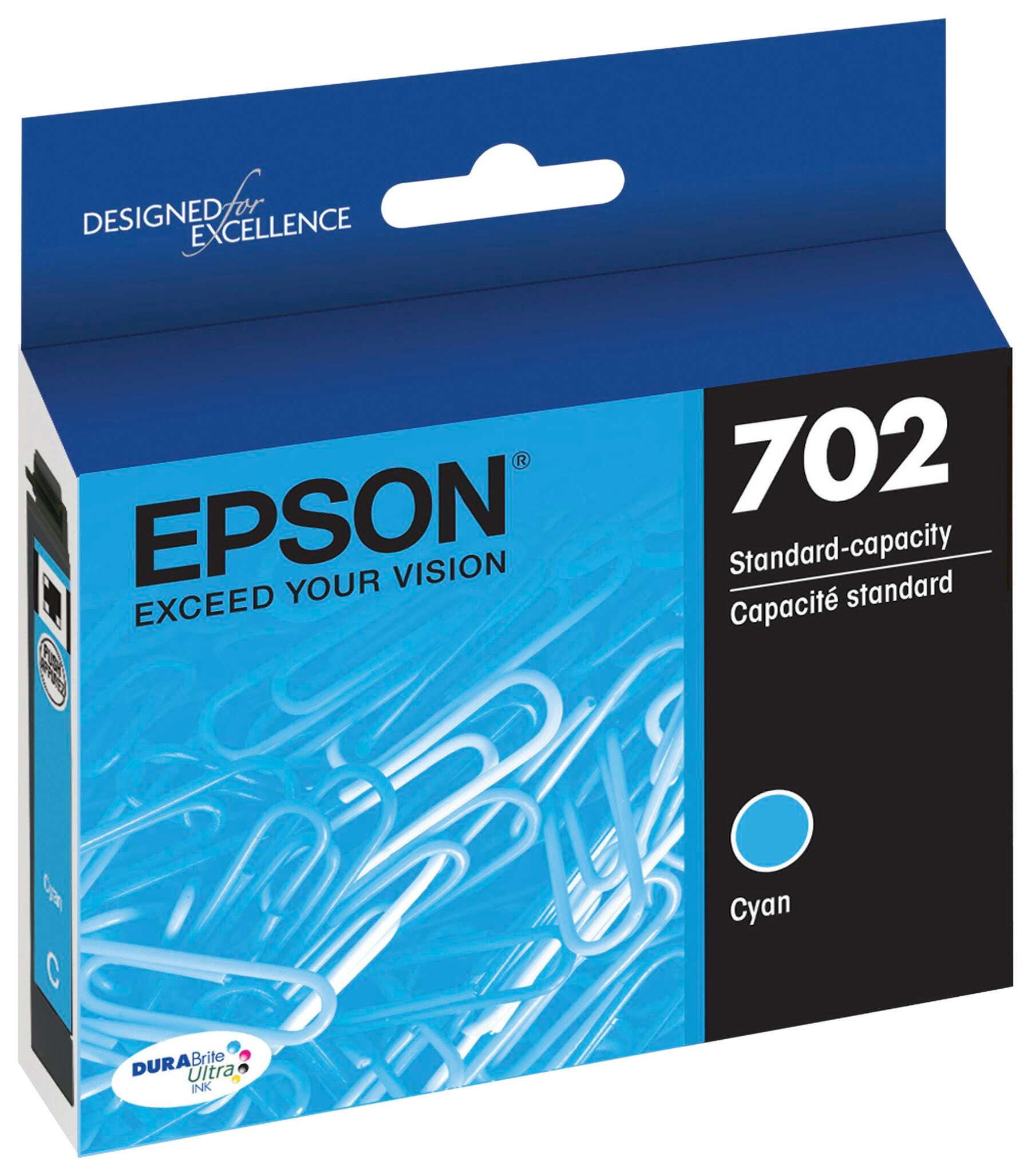 INK TONER CARTRIDGE EPSON DURABRITE EPST702220S CYAN