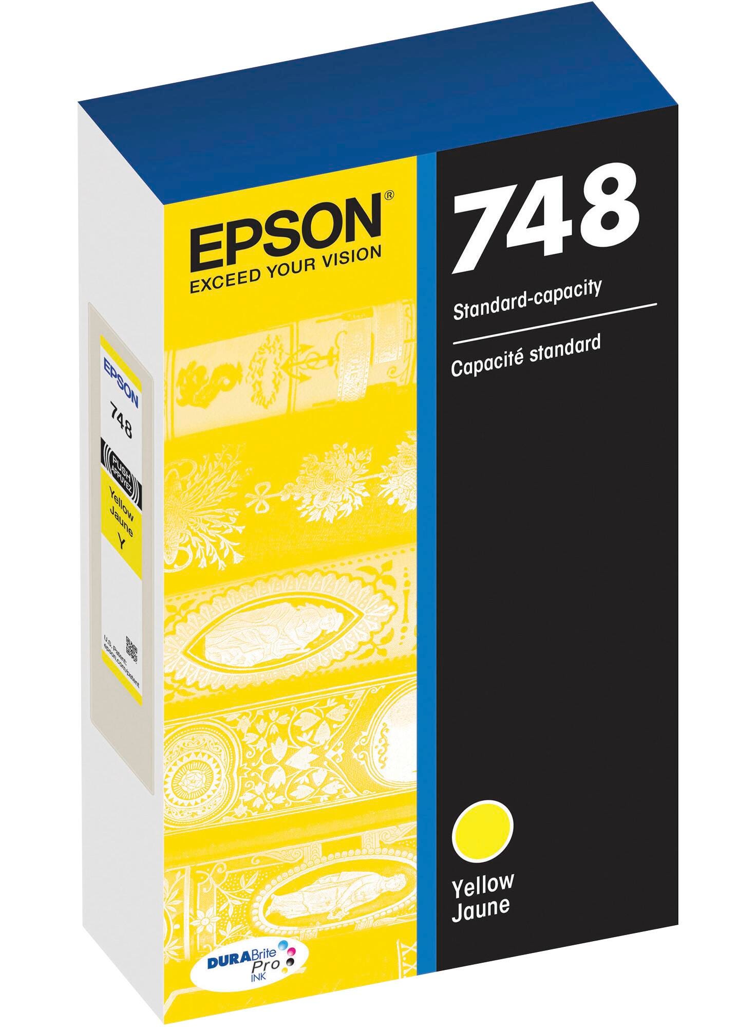 INK TONER CARTRIDGE EPSON DURABRITE EPST748420 YELLOW