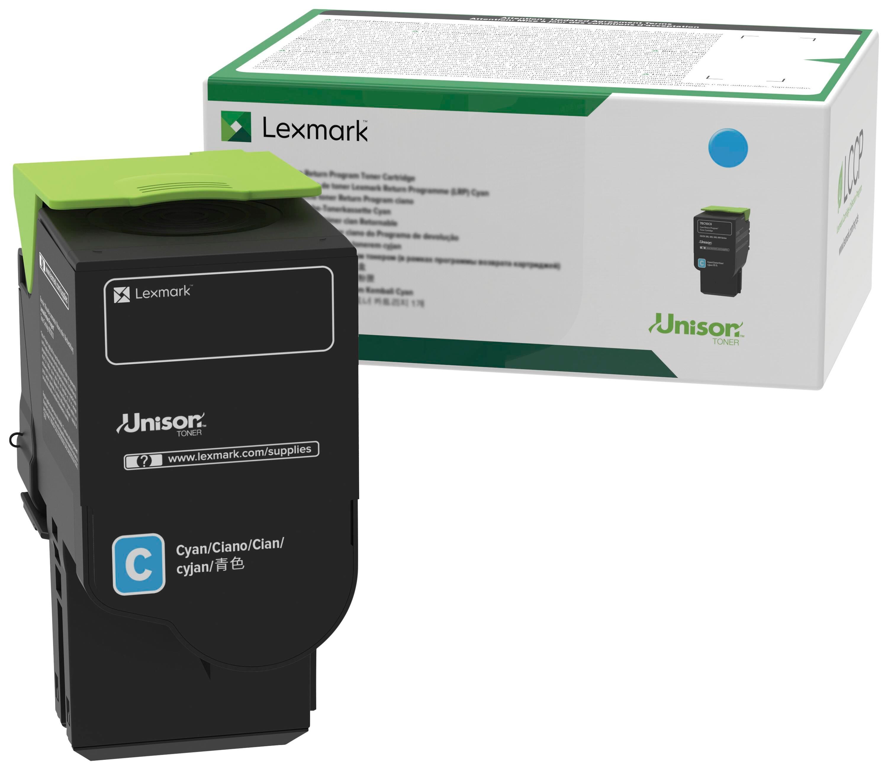 CARTRIDGE INK TONER LEXMARK LEX78C1UC0 CYAN