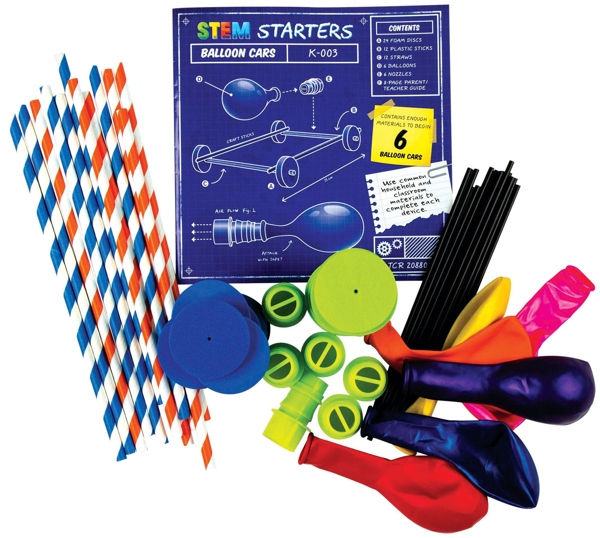 KIT STEM STARTERS BALLOON CARS