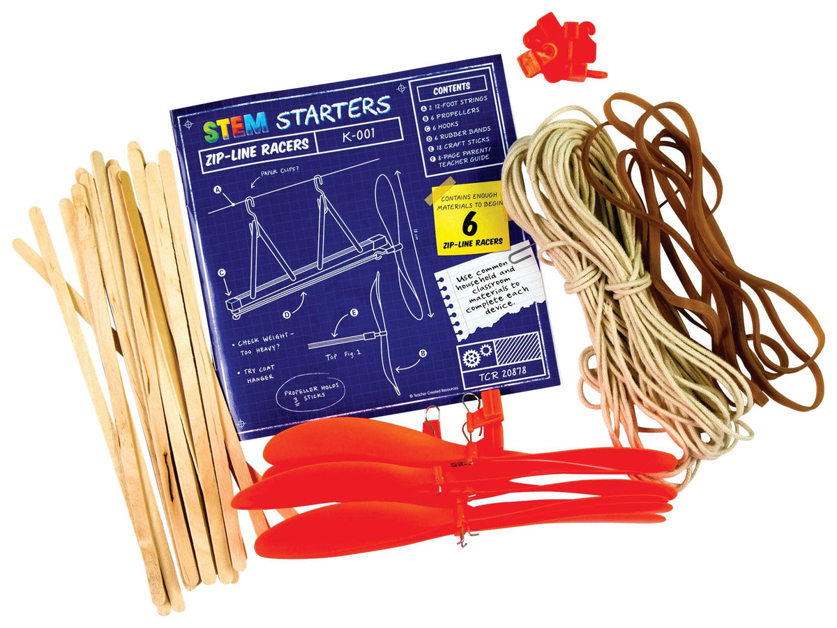 KIT STEM STARTERS ZIP-LINE RACERS