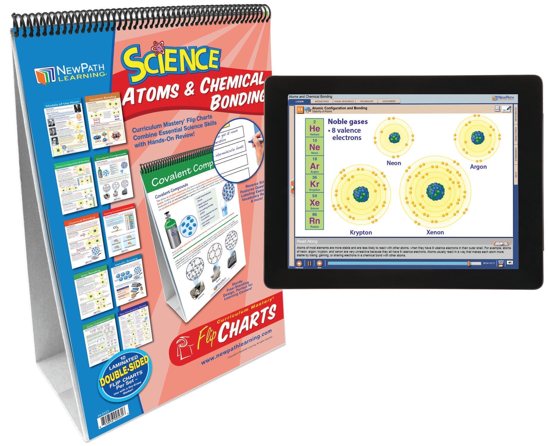 FLIP CHART + ONLINE ATOMS MS/HS