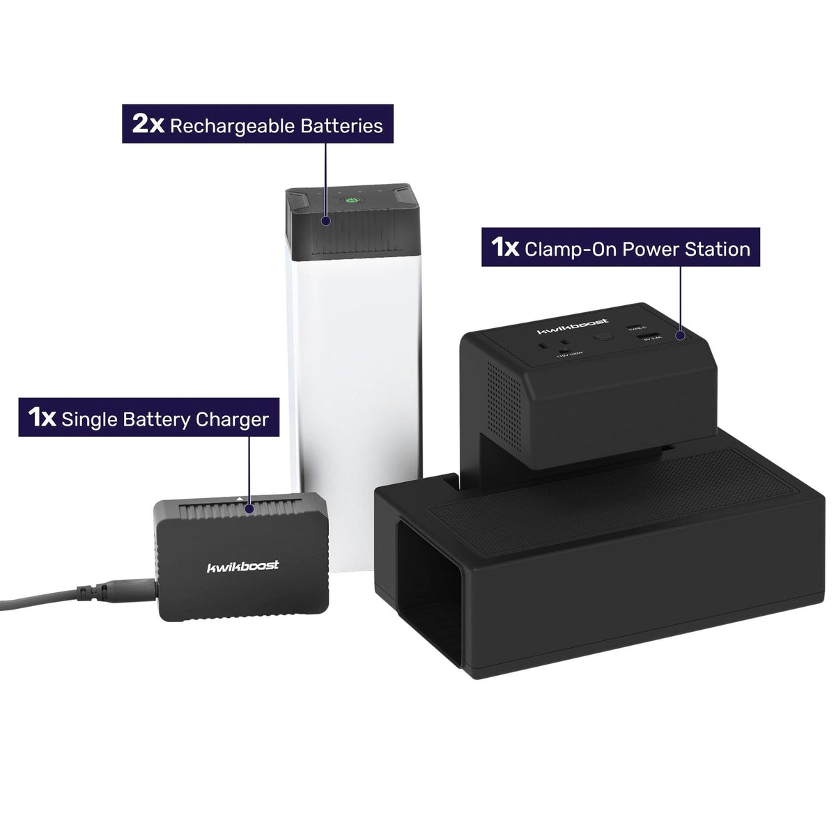 KWIKBOOST PERSONAL USE CHARGING BUNDLE KBEP-2B1C1