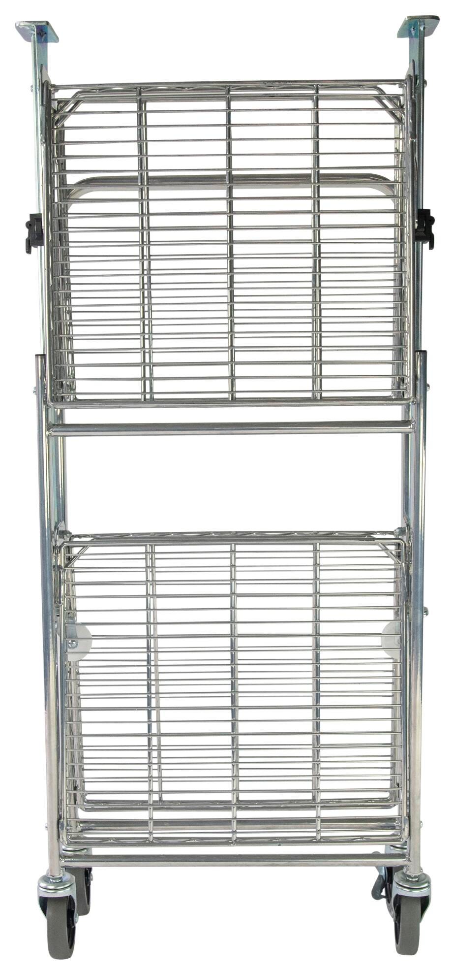 BOSTITCH FOLDING CART SMALL 884 SQ IN STORAGE - CHROME