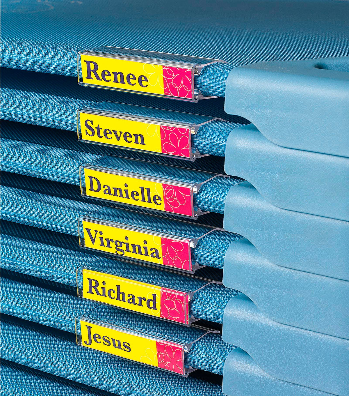 COT NAME CLIPS - FITS STANDARD AND TODDLER COT