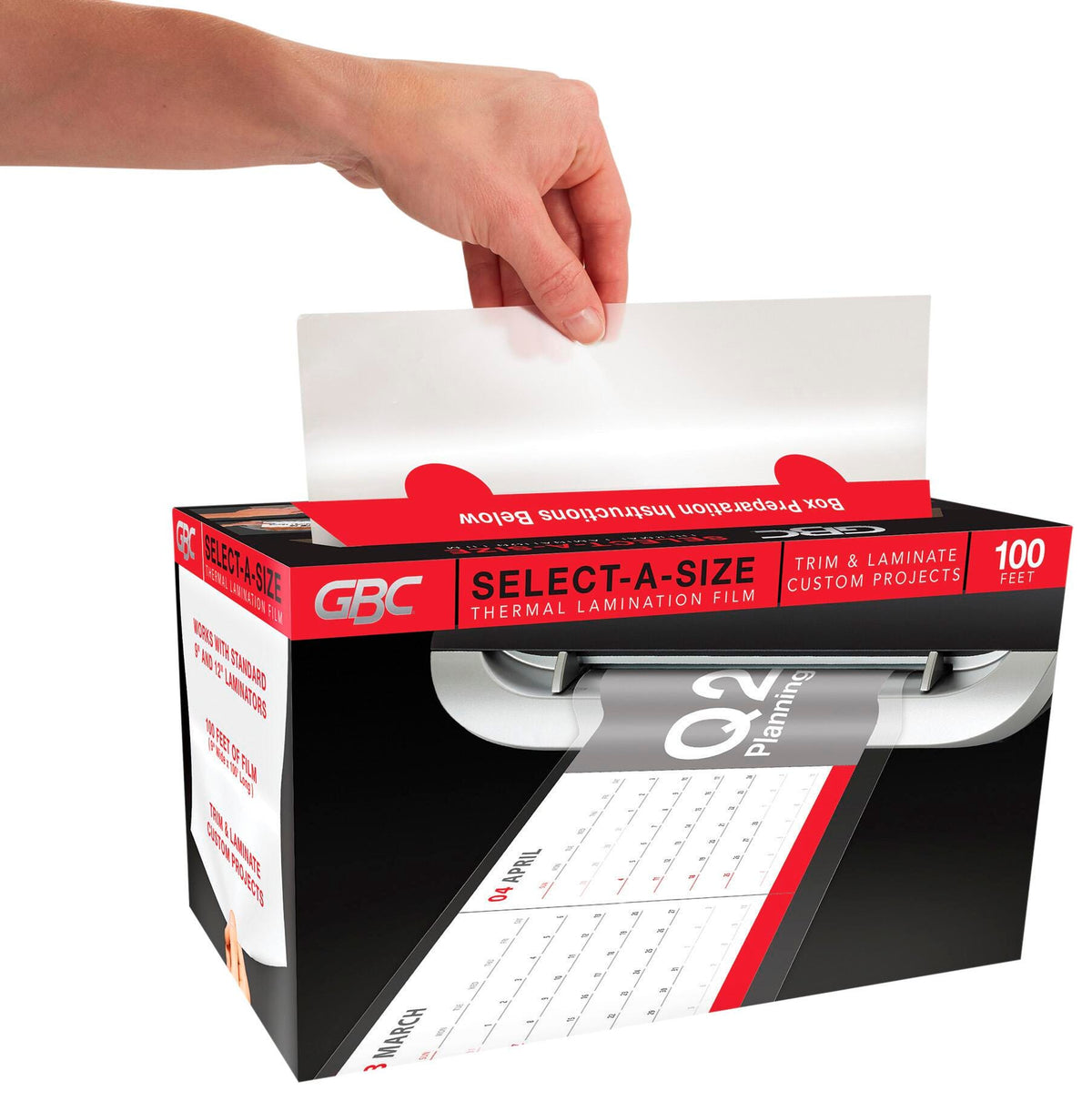 FILM LAMINATING 100 3ML 9 IN X 100 FT GBC39069