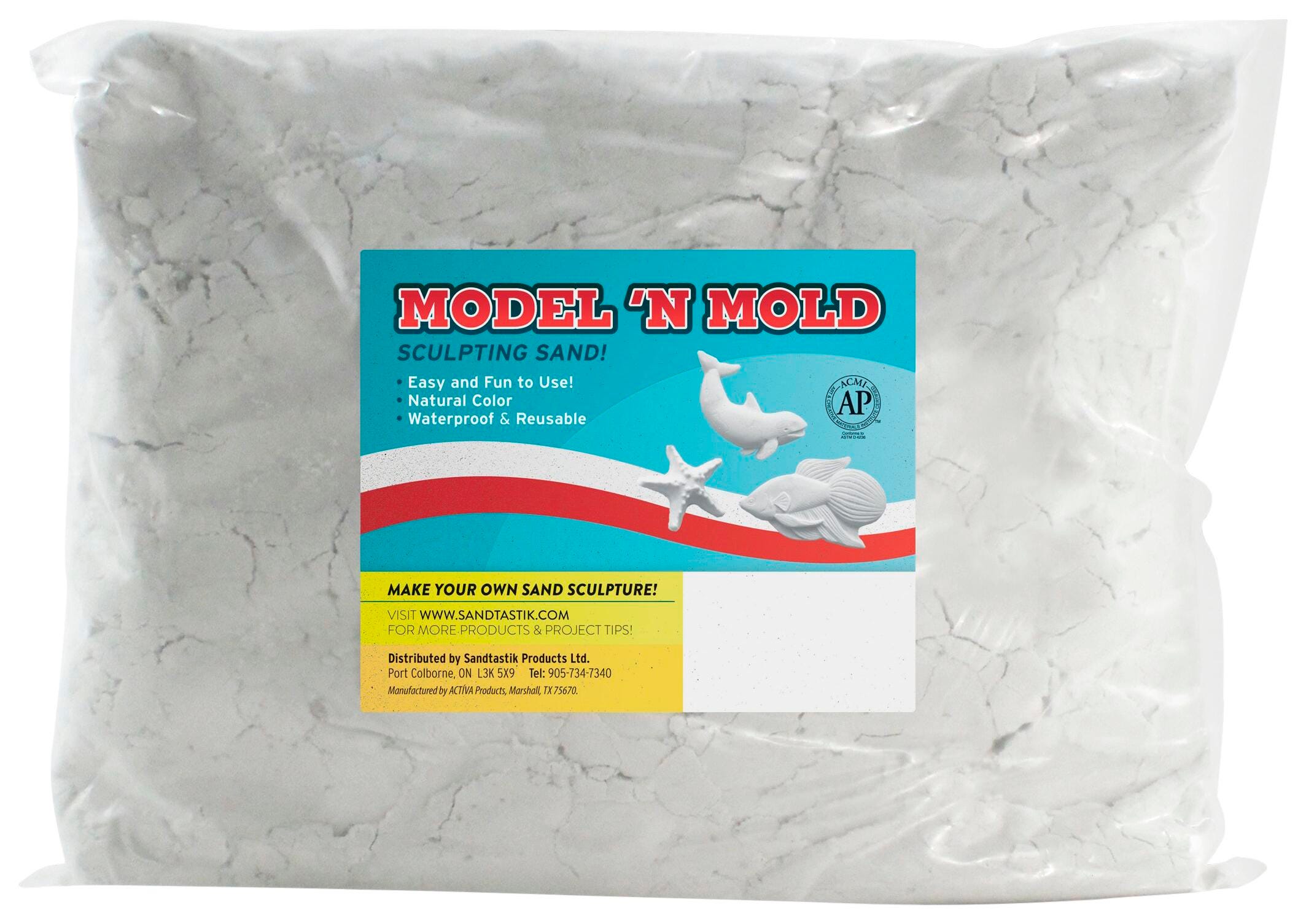SCULPTING SAND - WHITE 5 LBS
