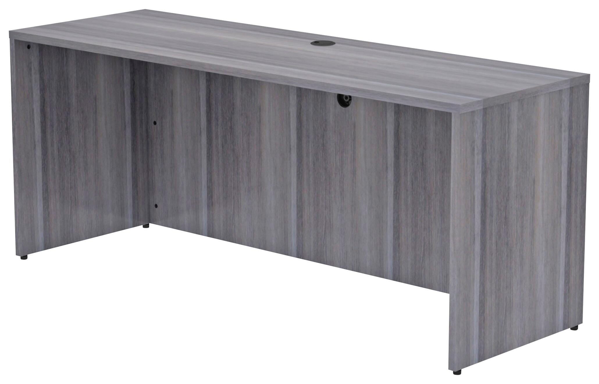CREDENZA - CLASSROOM SELECT - CREDENZA SHELL - 71 W X 23-3/5 D X 29-1/2 H IN - WEATHERED CHARCOAL COLOR