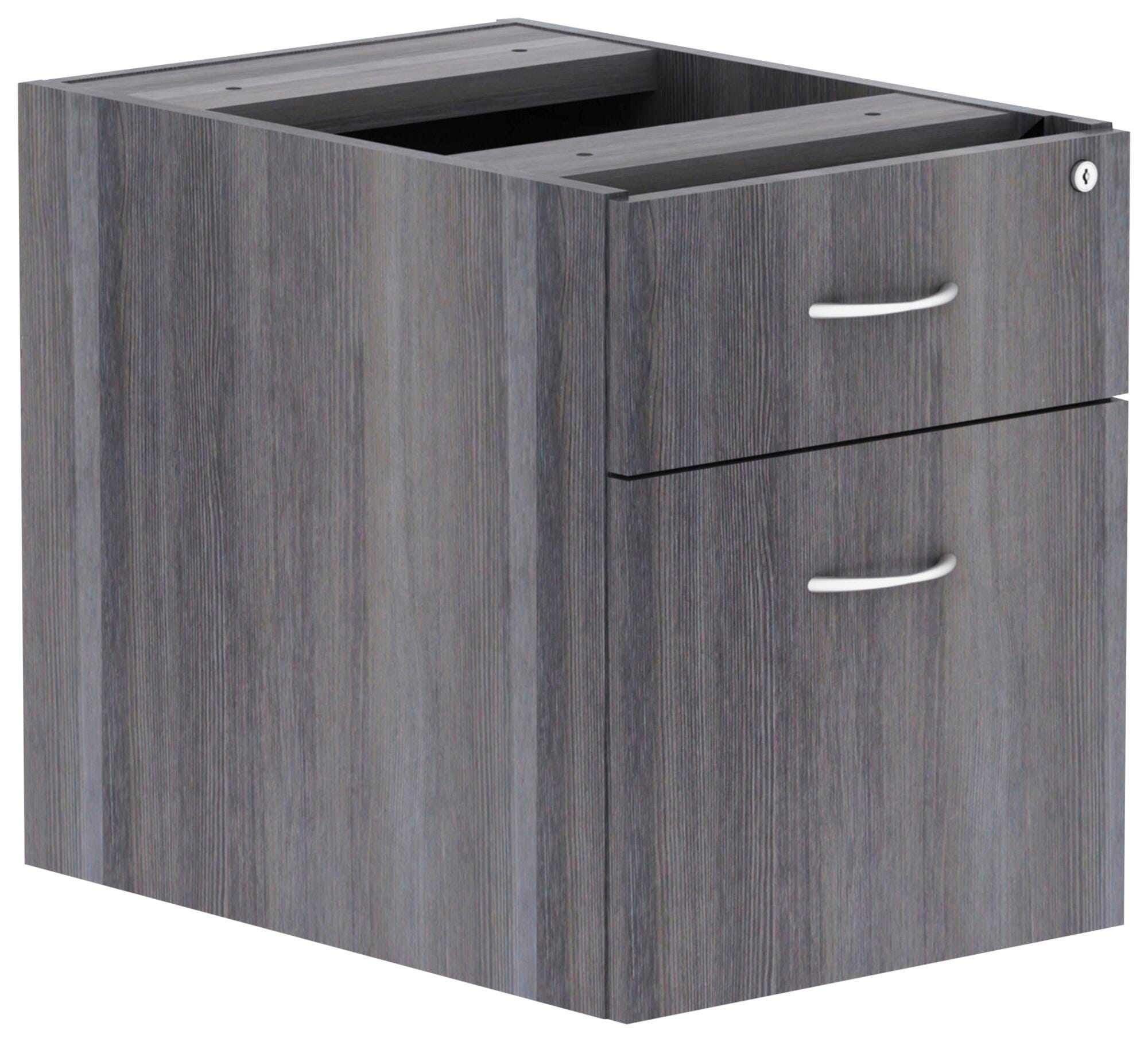 CLASSROOM SELECT - PEDESTAL BOX/FILE HANG WEATHERED CHARCOAL