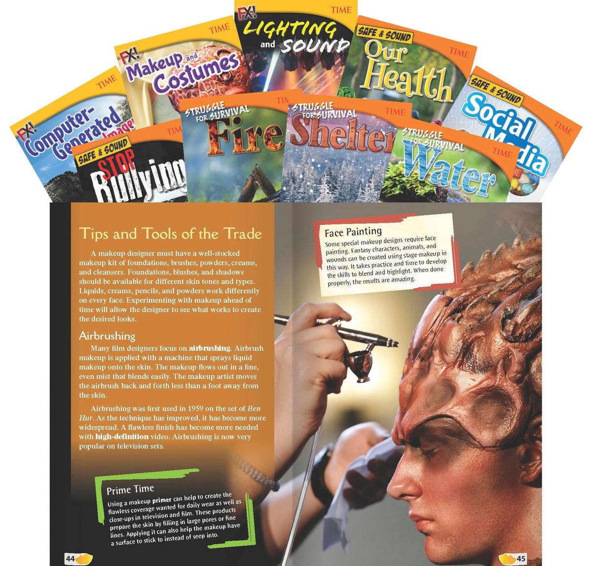 BOOK - TIME SCIENCE GR6-8 SET OF 9