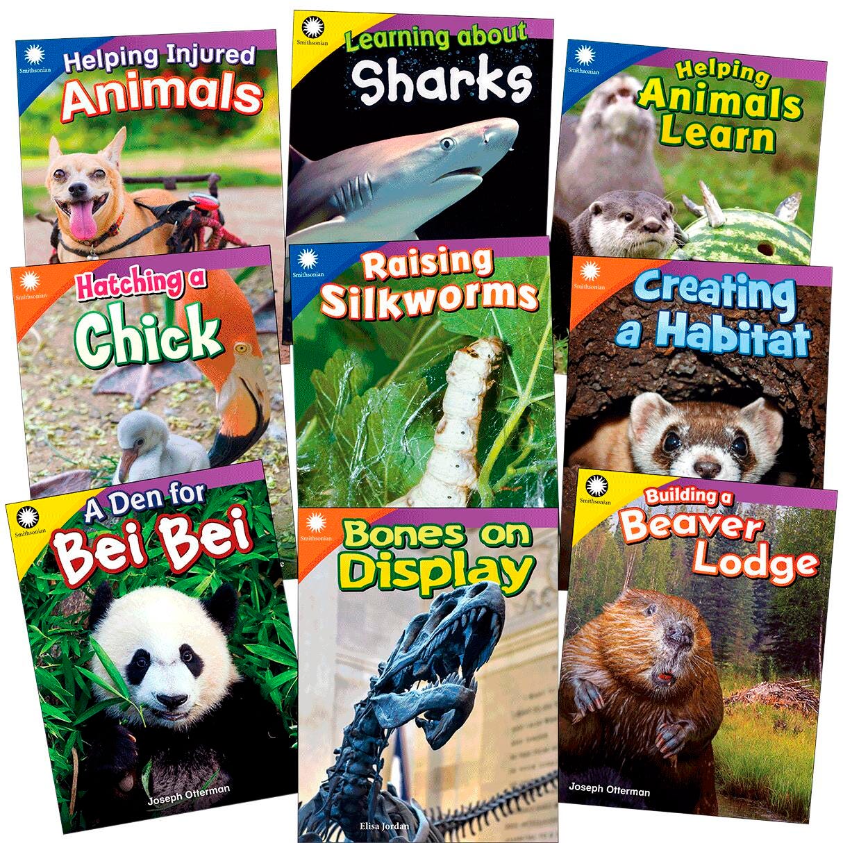BOOK - SMITHSONIAN ANIMALS GRK-2 S/9