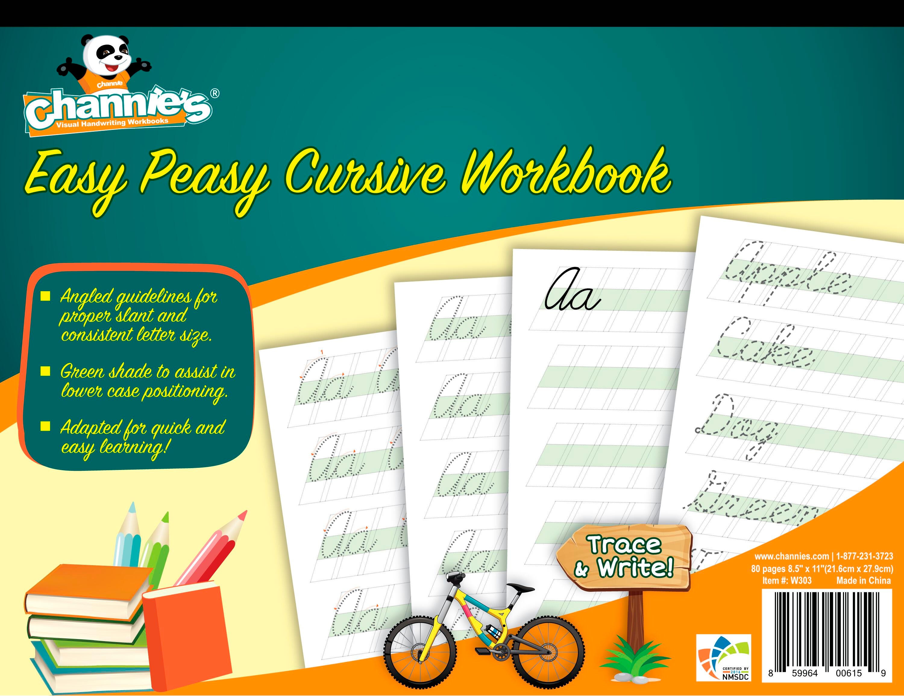 WRITING - EASYPEASY CURSIVE WORKBOOK