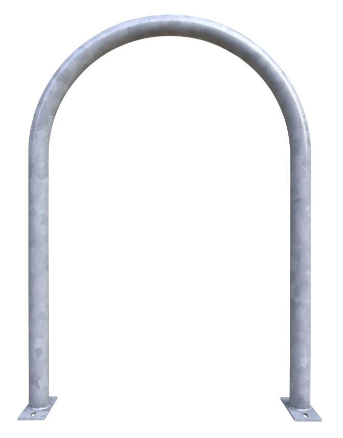 BIKE RACK - ULTRAPLAY ACTION INVERTED U BIKE RACK - GALVANIZED