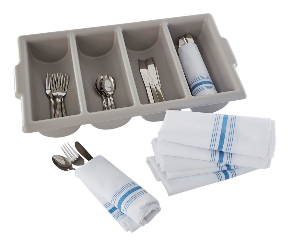 ABILITATIONS LIFE SKILLS FINE MOTOR KIT - SILVERWARE WRAPPING KIT