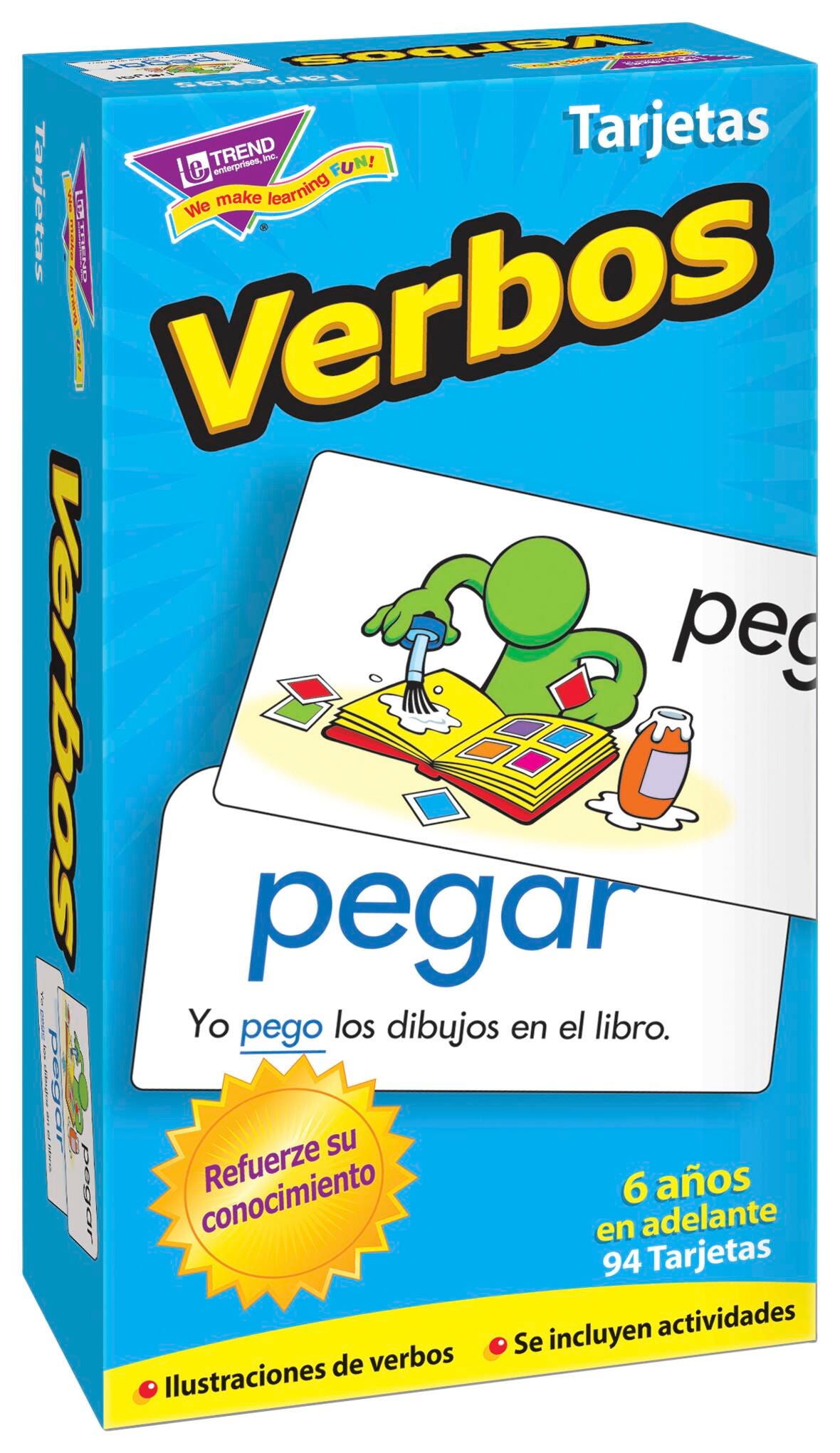 FLASH CARDS - VERBS SPANISH