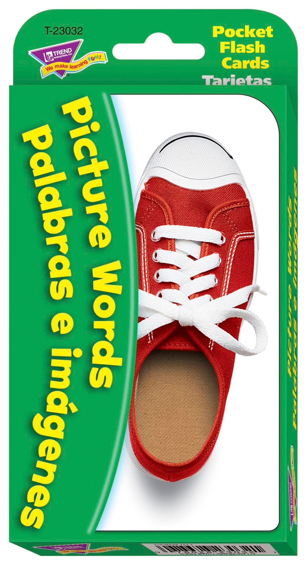 FLASH CARDS - PICTURE WORDS SPANISH