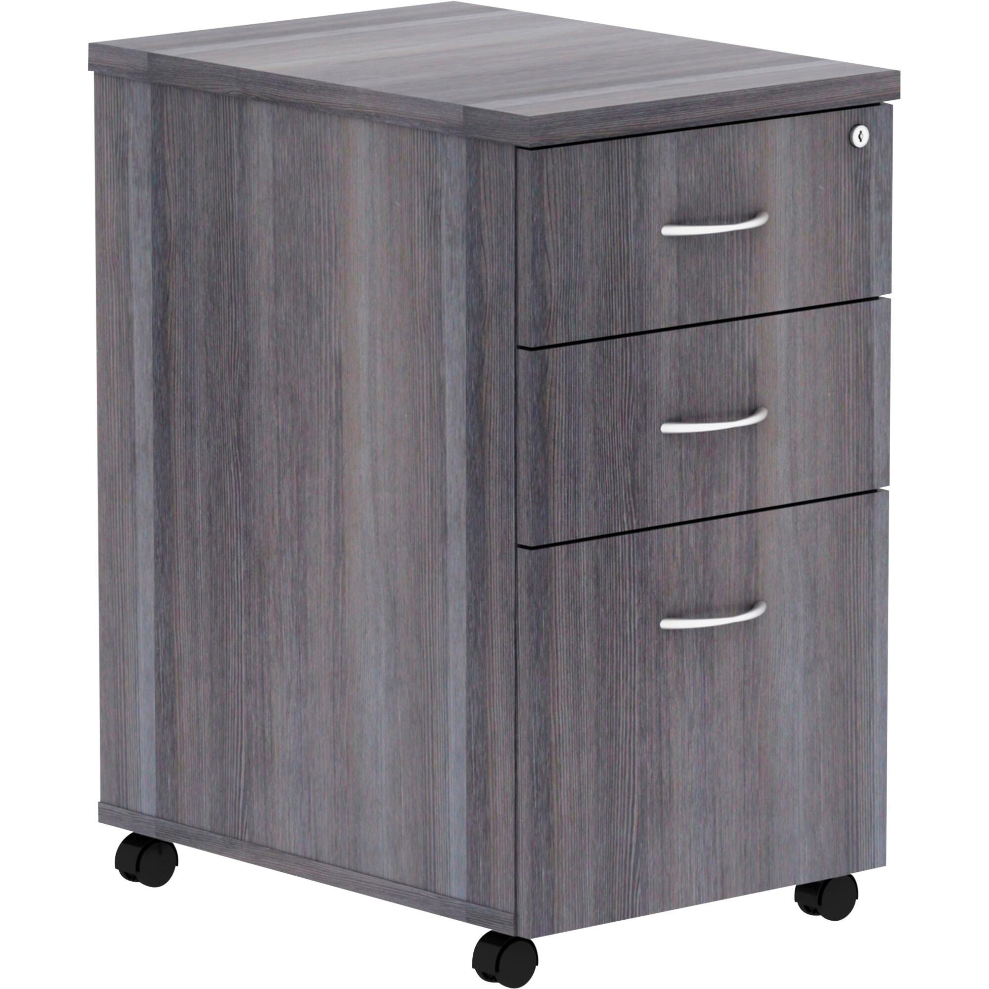 CLASSROOM SELECT - PEDESTAL BOX/BOX/FILE MOBILE WEATHERED CHARCOAL