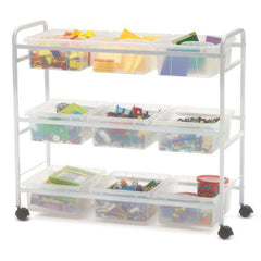 CLEAR STEM STORAGE CART