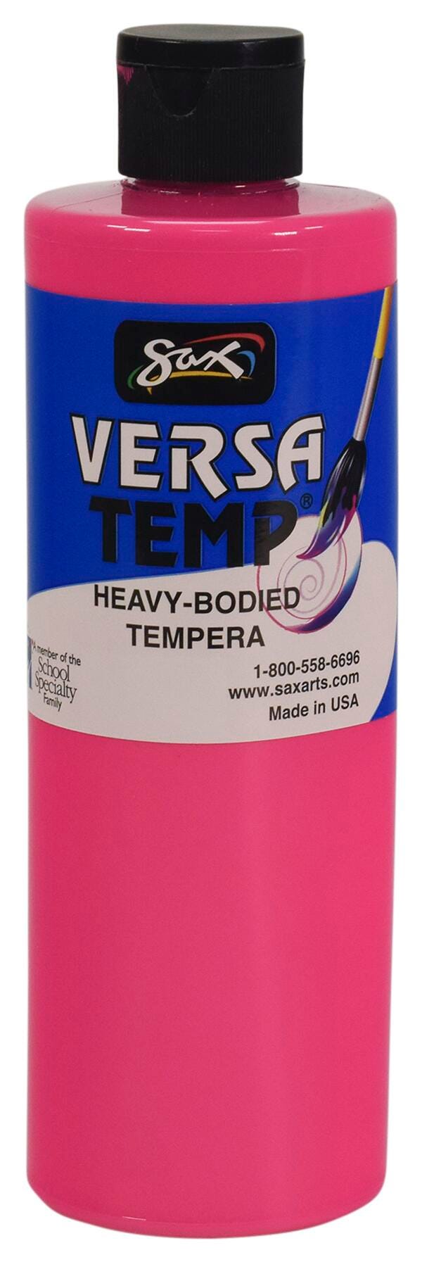 PAINT TEMPERA HB SAX VERSATEMP FLUORESCENT PINK PINT