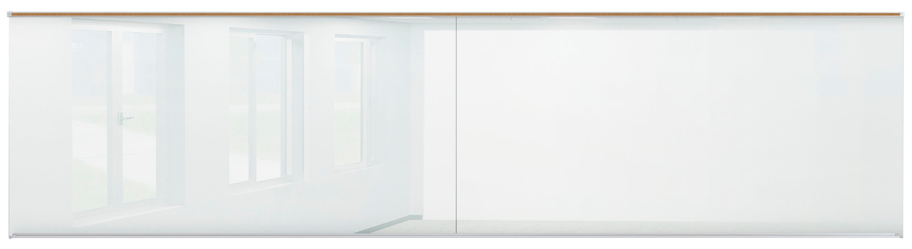 MOORECO GLASS WALL BOARD - LISO GLASS WALL - 4X16 - GLOSS WHITE